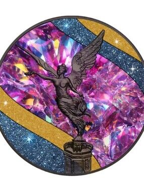 RARE 2024 Mexico Libertad Celestial Prism Edition 1 oz Silver Coin